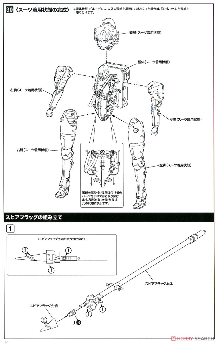 Ludens (Plastic model) Assembly guide14