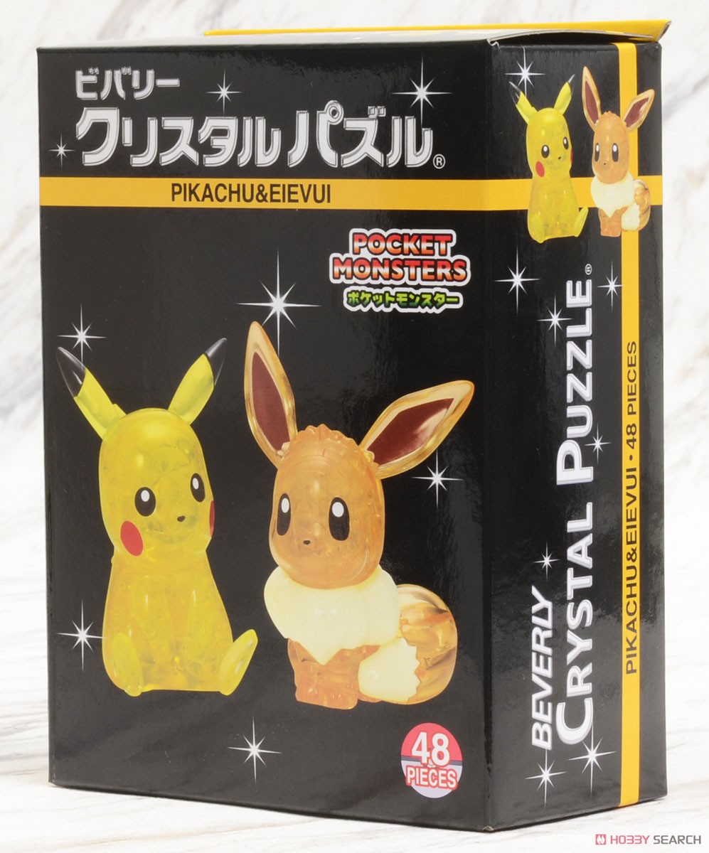 Crystal Puzzle Pikachu & Eevee (Puzzle) Package1