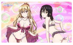 Strike the Blood Rubber Mat (Yukina and Asagi / Bubble) (Card Supplies)