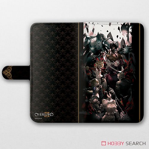 Overlord III Notebook Type Smartphone Case (Floor Guardians) General Purpose L Size Item picture1