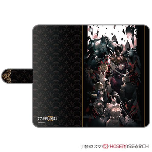 Overlord III Notebook Type Smartphone Case (Floor Guardians) General Purpose L Size Item picture2