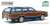 Artisan Collection - 1979 Ford LTD Country Squire - Midnight Blue with Wood Grain Paneling (ミニカー) 商品画像2