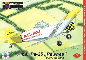 パイパー Pa-25 ポーニー 農業機 「オーストラリア」 (プラモデル)