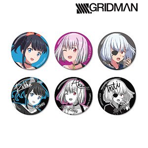 SSSS.Gridman Especially Illustrated Trading Can Badge (Set of 6) (Anime Toy)