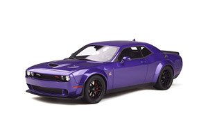 Dodge Challenger R/T Scat Pack Widebody (Purple) (Diecast Car)