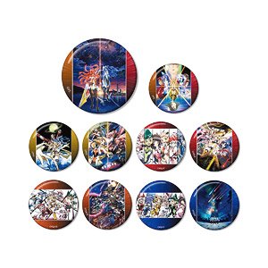 Senki Zessho Symphogear XV Trading Can Badge (Set of 10) (Anime Toy)