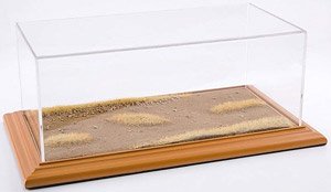 Diorama Display Base `Desert Road` & Acrylic Case (Case, Cover)