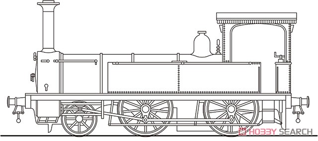 鉄道院 150形 (原形タイプ) 蒸気機関車 組立キット (組み立てキット) (鉄道模型) その他の画像1