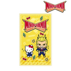 My Hero Academia x Sanrio Characters All Might x Hello Kitty Card Sticker (Anime Toy)
