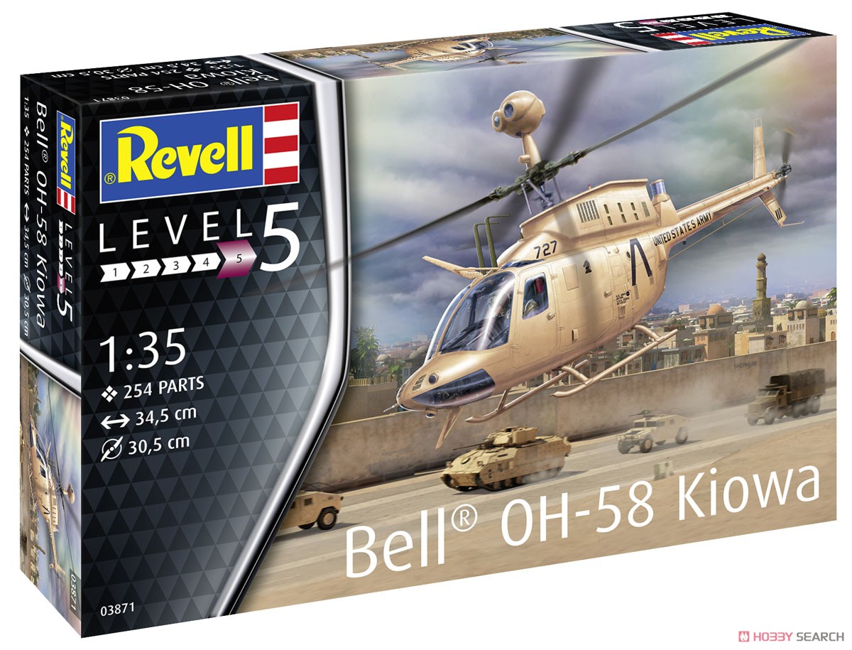 OH-58 Kiowa (Plastic model) パッケージ1