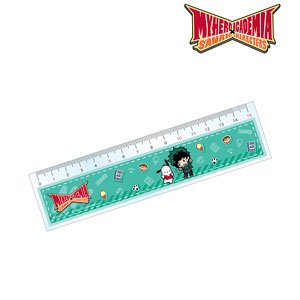 My Hero Academia x Sanrio Characters Izuku Midoriya x Pochacco Acrylic Ruler (Anime Toy)