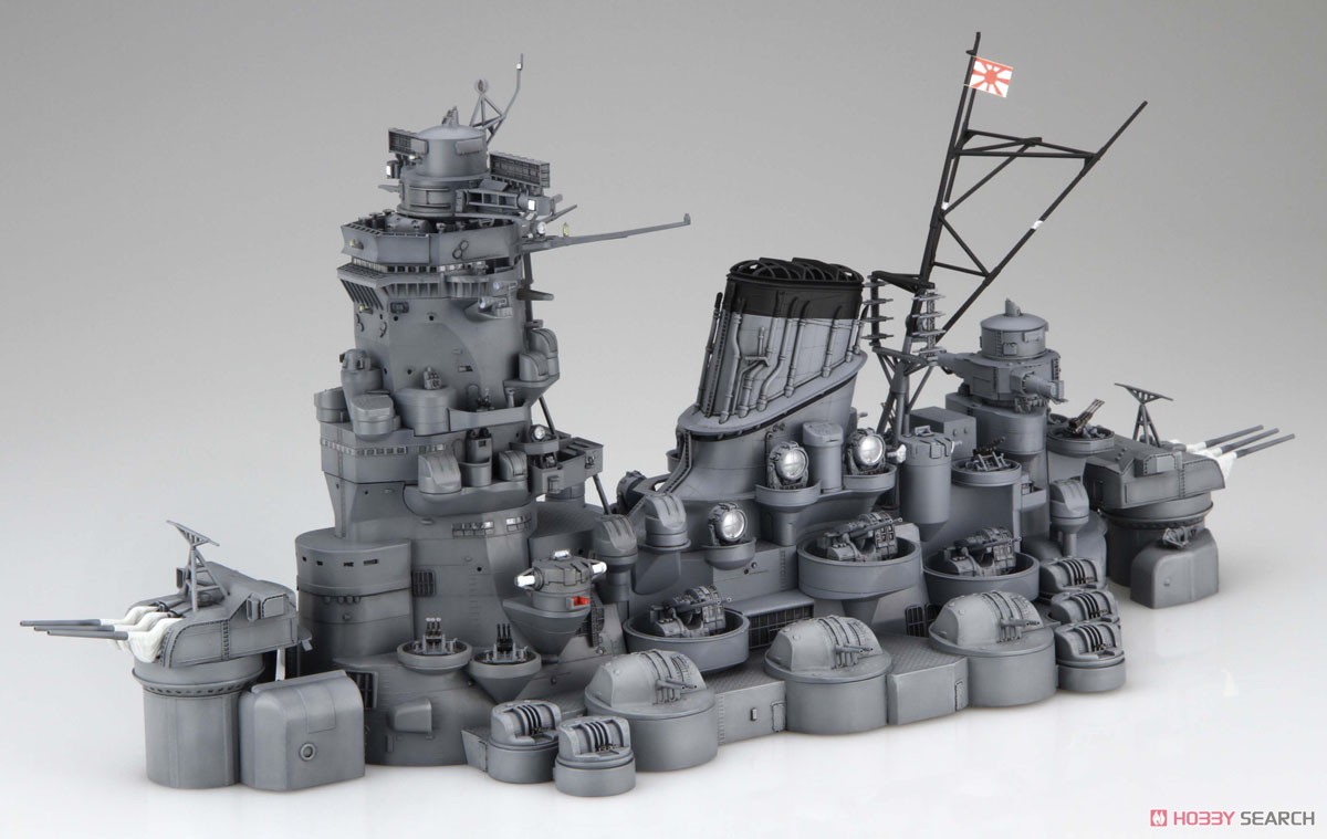Battleship Yamato Central Structure Set (In This Corner (and Other Corners) of the World) (Plastic model) Item picture1