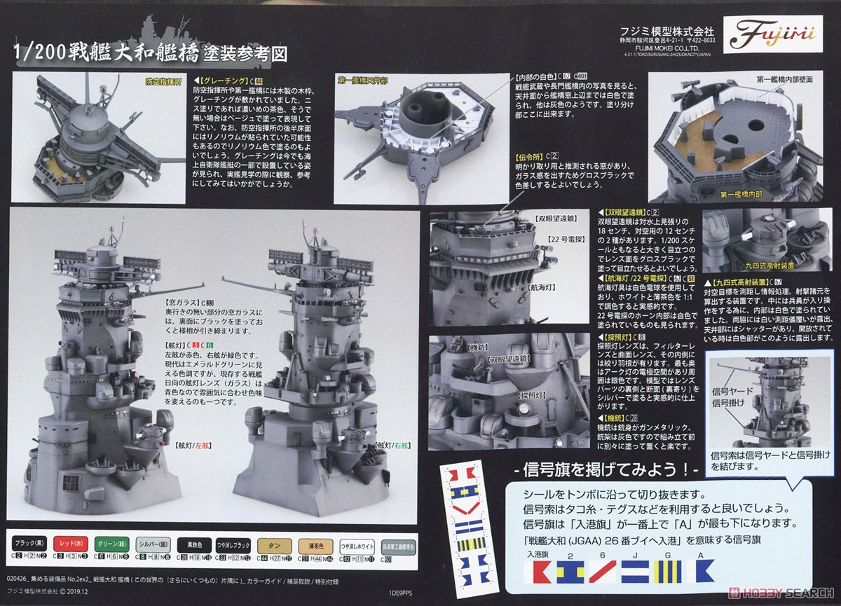 Battleship Yamato Central Structure Set (In This Corner (and Other Corners) of the World) (Plastic model) Color2