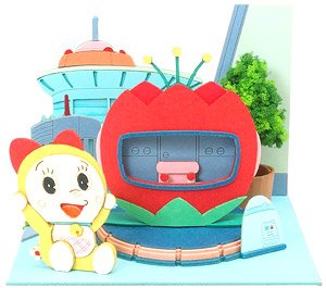 [Miniatuart] Doraemon Mini : Dorami & Tulip-go (Assemble kit) (Railway Related Items)