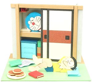 [Miniatuart] Doraemon Mini : Nap (Assemble kit) (Railway Related Items)