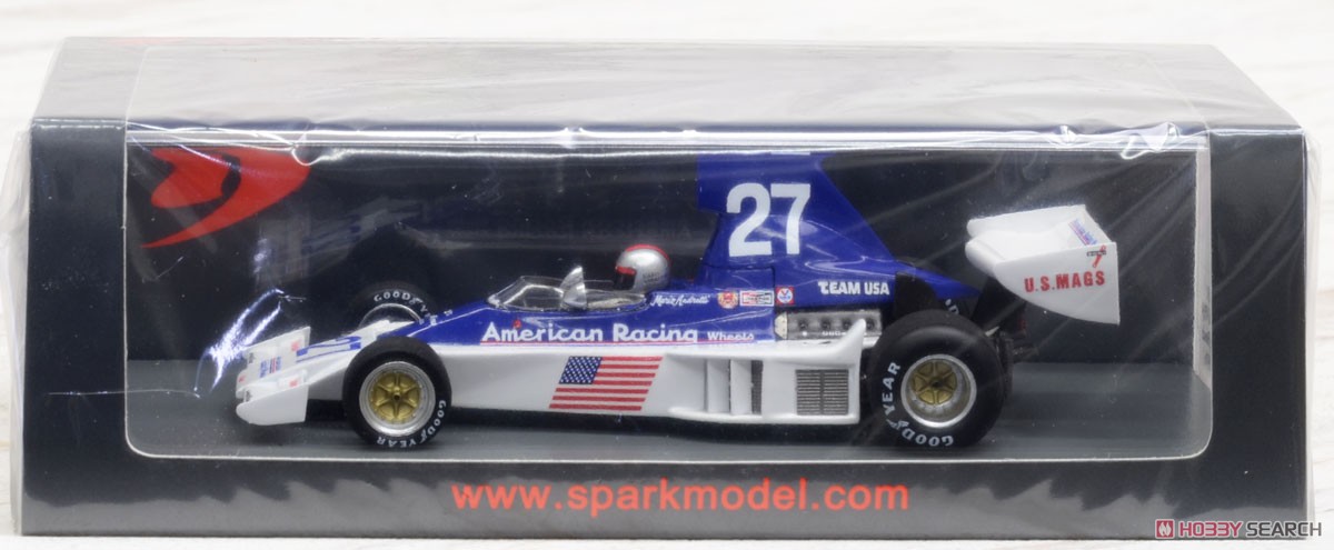 Parnelli VPJ4B No.27 Long Beach GP 1976 Mario Andretti (ミニカー) パッケージ1