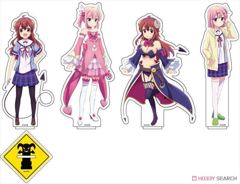 TV Animation [The Demon Girl Next Door] Big Acrylic Stand (4) Momo Chiyoda [Magical Girl] (Anime Toy) Other picture1
