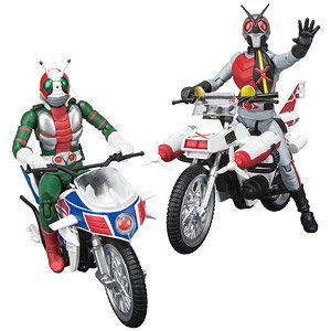 *SHODO-X Kamen Rider 7 (Set of 10) (Shokugan)