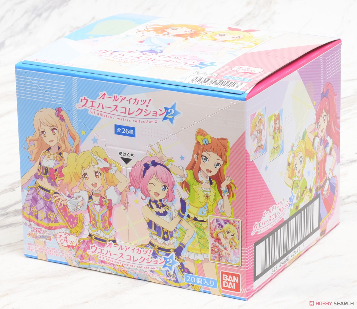 All Aikatsu! Wafer Collection 2 (Set of 20) Package2