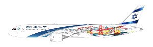 El Al イスラエル 787-9 4X-EDD (完成品飛行機)