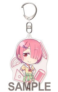 Re:Zero -Starting Life in Another World- Acrylic Key Ring Ram Uniform Ver. (Anime Toy)