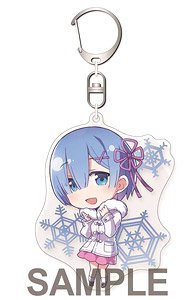 Re:Zero -Starting Life in Another World- Acrylic Key Ring Rem Winter Close Coat Ver. (Anime Toy)