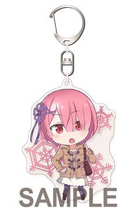 Re:Zero -Starting Life in Another World- Acrylic Key Ring Ram Winter Close Coat Ver. (Anime Toy)