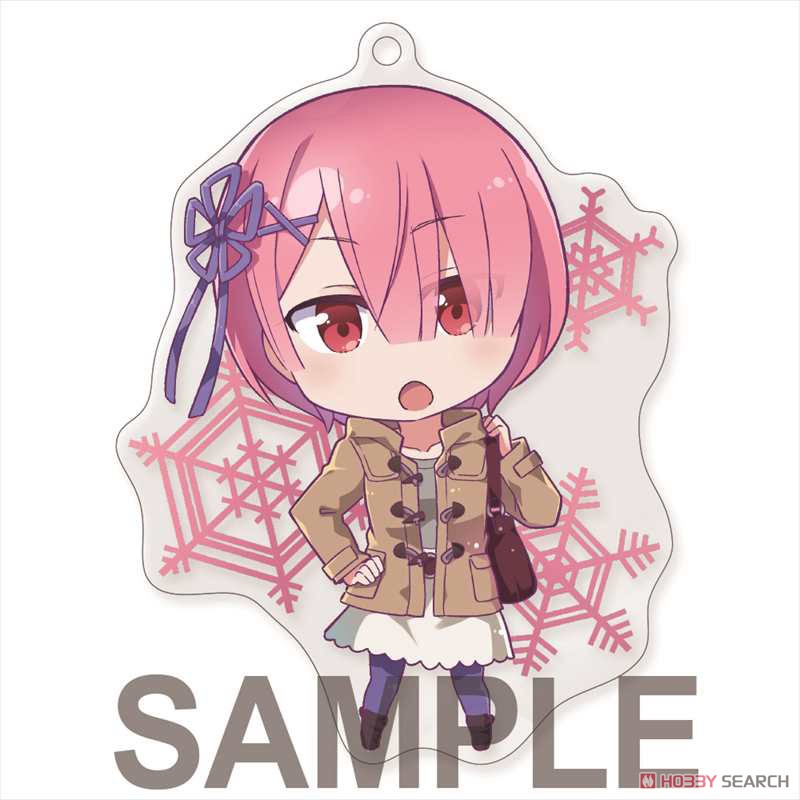 Re:Zero -Starting Life in Another World- Acrylic Key Ring Ram Winter Close Coat Ver. (Anime Toy) Item picture2
