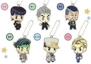 Rubber Mascot JoJo`s Pitter-Patter Pop! Diamond is Unbreakable Character Box (Set of 10) (Anime Toy)