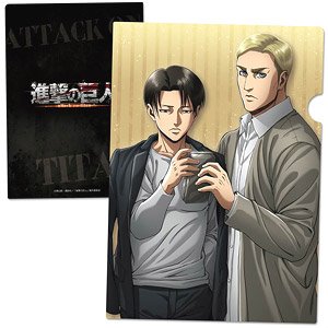 Attack on Titan Clear File N [Levi & Erwin] (Anime Toy)