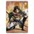 Attack on Titan Synthetic Leather Pass Case A [Eren] (Anime Toy) Item picture1
