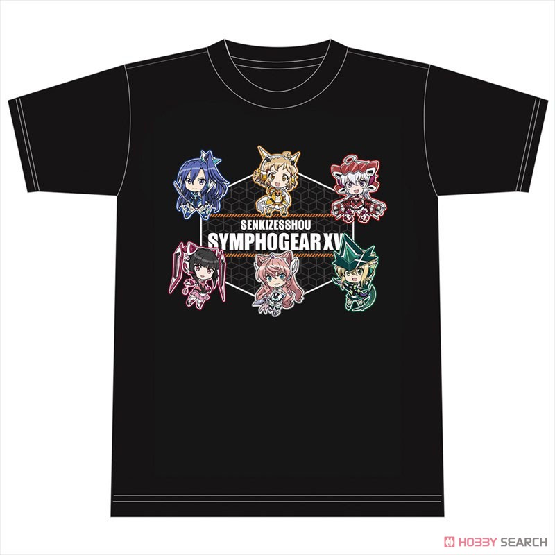 戦姫絶唱シンフォギアXV Tシャツ [デフォルメキャラ] Mサイズ (キャラクターグッズ) 商品画像2