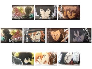 Bungo Stray Dogs Trading Square Can Badge (Set of 10) (Anime Toy)