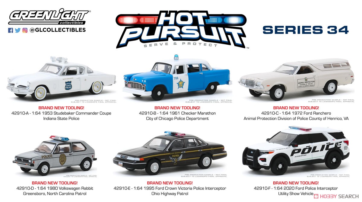 Hot Pursuit Series 34 (ミニカー) 商品画像1