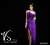 Female Sexy Slit Dress Purple (Fashion Doll) Other picture6