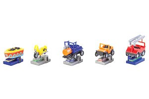 180608 (HO) Kiddie Rides Rocking Automats (Model Train)