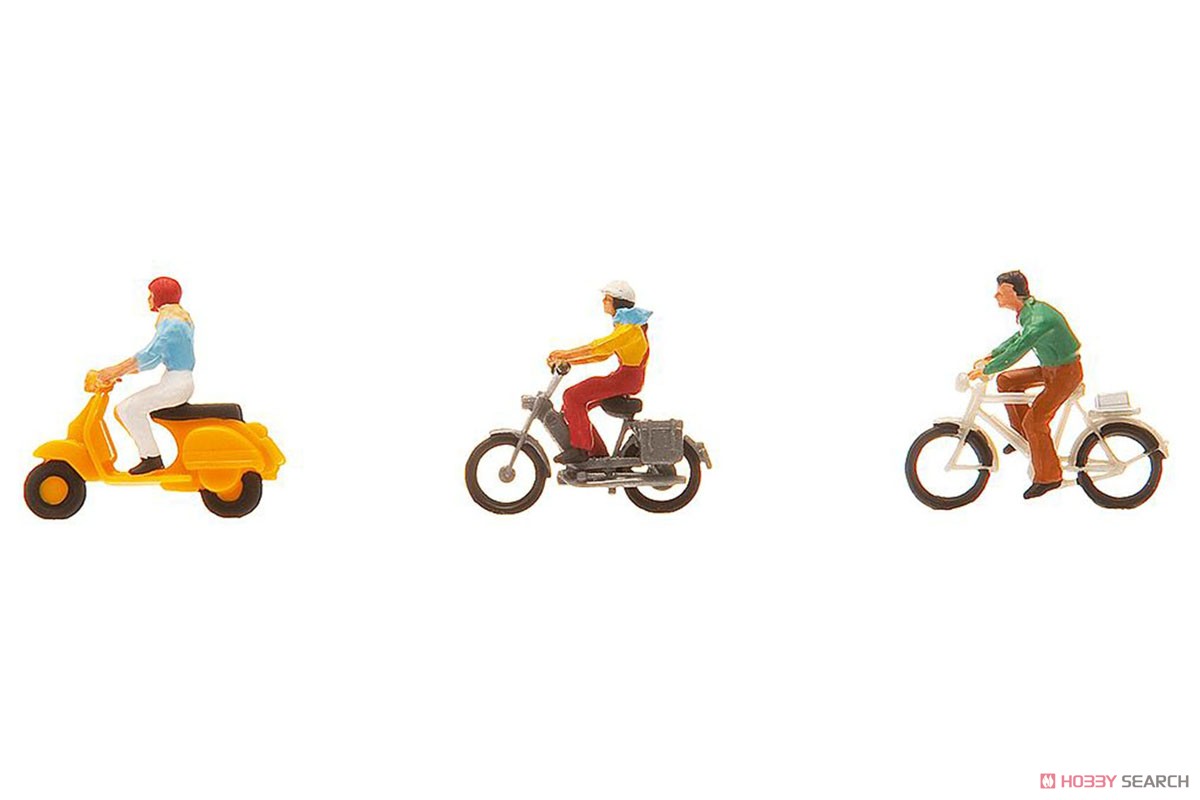 151079 (HO) Cyclist and Moped Rider (鉄道模型) 商品画像1
