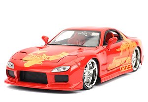F&F マツダ RX-7 オレンジ (オレンジ・ジュリウス) (ミニカー)
