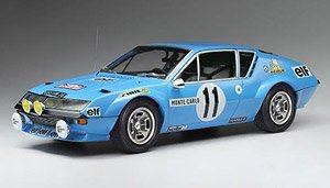 ルノー アルピーヌ A310 1975年 ラリー・モンテカルロ #11 A.Warmbold - J.Davenport (ミニカー)