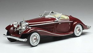 メルセデスベンツ 540K スペシャルロードスター 1936 ボルドー (ミニカー)