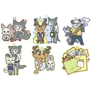 Rubber Mascot Buddy-Colle Beastars (Set of 6) (Anime Toy)
