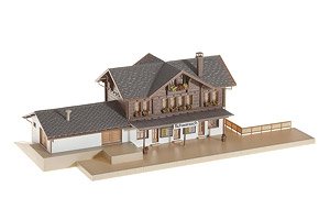 212108 (N) Schwarzach Station (シュヴァルツァハ駅) (鉄道模型)