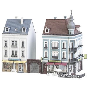 232387 (N) Beethovenstrabe 2 Town Houses (Model Train)