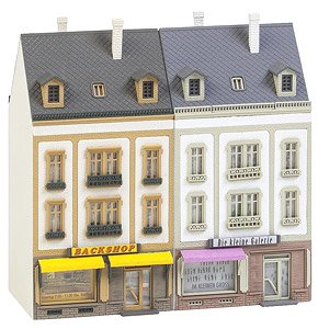 232386 (N) Beethovenstrabe 2 Row Houses (Model Train)