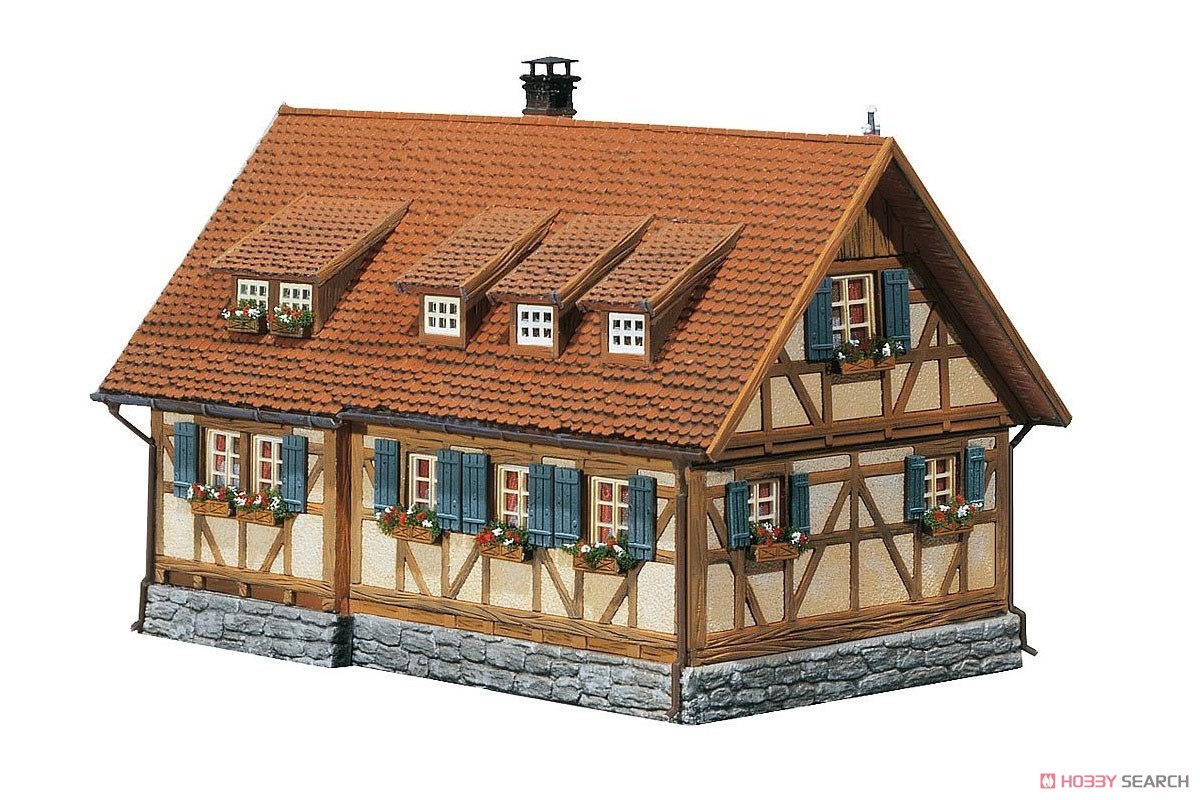 232340 (N) Rural Half-Timbered House (地方の木骨造りの住宅) (鉄道模型) 商品画像2
