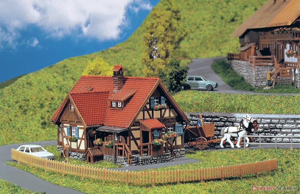 232340 (N) Rural Half-Timbered House (地方の木骨造りの住宅) (鉄道模型) その他の画像1