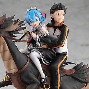 Rem & Subaru: Attack on the White Whale Ver. (PVC Figure)