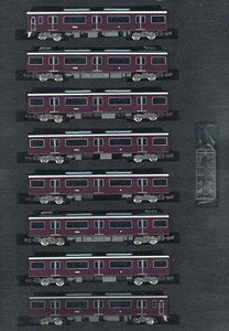 Hankyu Series 1000 (1002 Formation/Kobe Line) Eight Car Formation Set (w/Motor) (8-Car Set) (Pre-colored Completed) (Model Train)