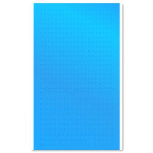 Round Metallic Sticker S (1.0-2.8mm) Blue (1 Sheet) (Material)
