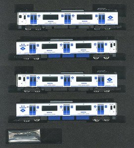 J.R. Kyushu Series BEC819-300 (Kashii Line) Four Car Formation Set (w/Motor) (4-Car Set) (Pre-Colored Completed) (Model Train)